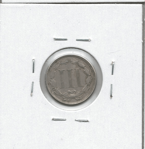 United States: 1867 3 Cent AU