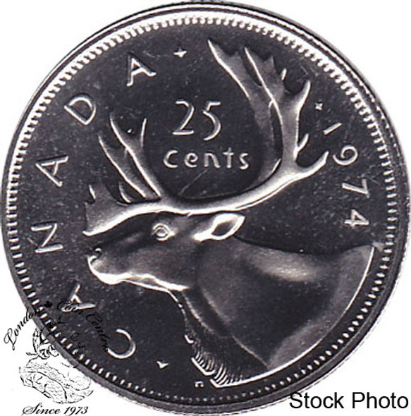 Canada: 1974 25 Cent Proof Like
