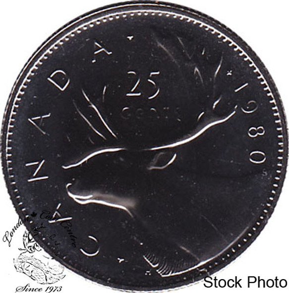 Canada: 1980 25 Cent Proof Like