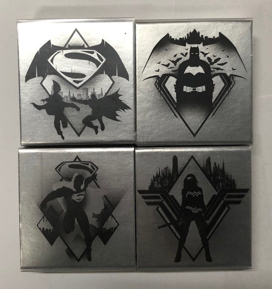 Canada: 2016 $10 Batman vs Superman: Dawn of Justice 4 Silver Coin Set Canada: 2016 $10 Batman vs Superman: Dawn of Justice 4 Silver Coin Set