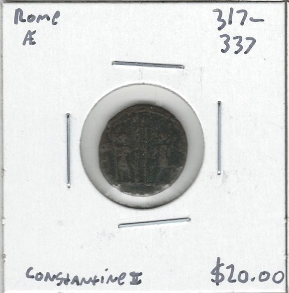 Roman: 317 - 337 AD AE Constantine II Roman: 317 - 337 AD AE Constantine II