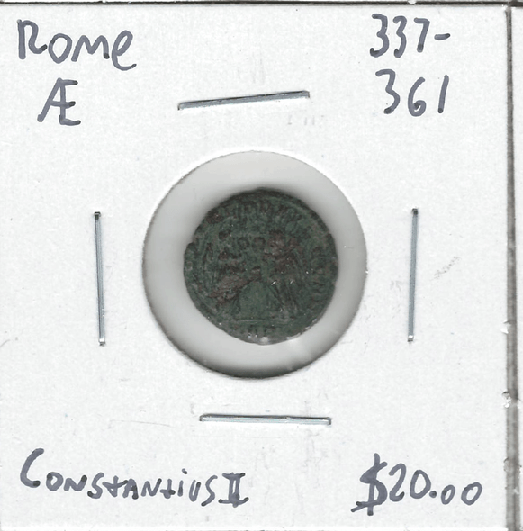 Roman: 337 - 361 AD AE Constantius II Lot#2 Roman: 337 - 361 AD AE Constantius II Lot#2