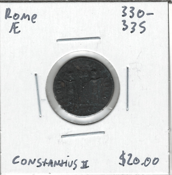 Roman: 330 - 335 AD AE Constantius II Lot#2 Roman: 330 - 335 AD AE Constantius II Lot#2