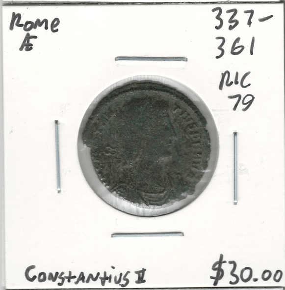 Roman: 337 - 361 AD AE Constantius II Lot#6 Roman: 337 - 361 AD AE Constantius II Lot#6