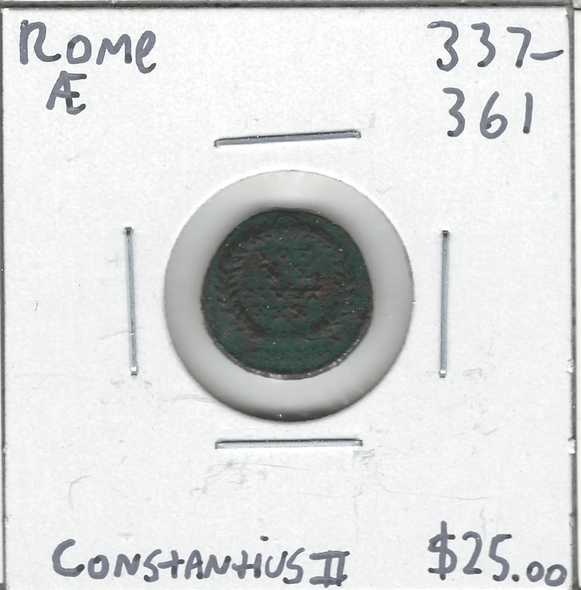 Roman: 337 - 361 AD AE Constantius II Lot#7