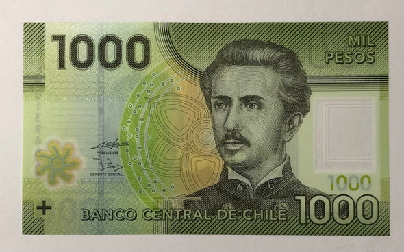 Chile: 2011 1000 Pesos Banknote P. 161