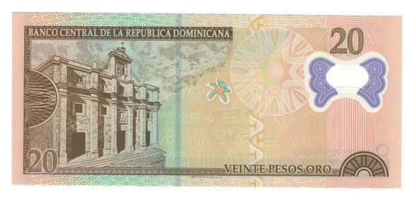 Dominican Republic: 2009 20 Pesos Banknote P. 182