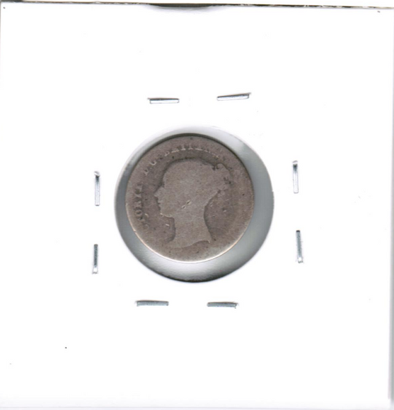 Great Britain: 1840 Silver Fourpence