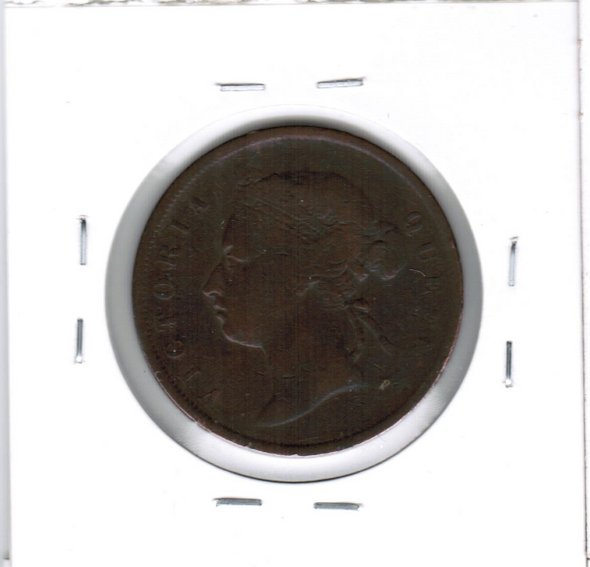 Straits Settlements: 1877 Cent