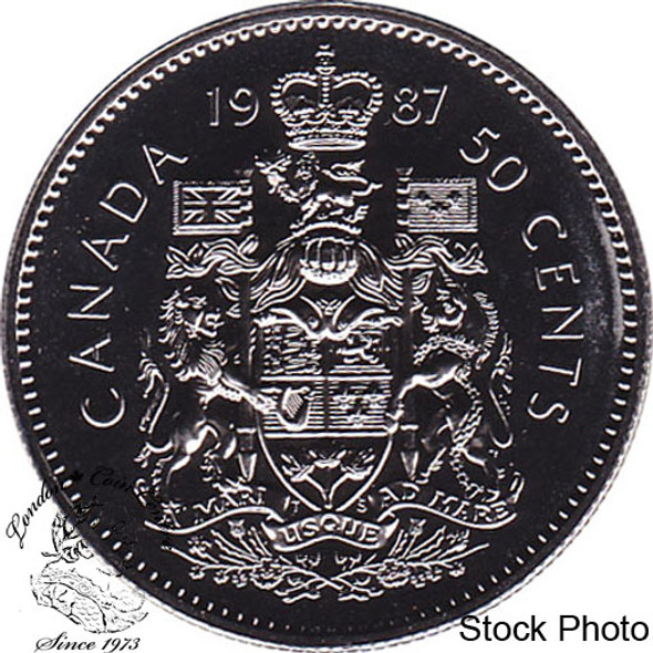 Canada: 1987 50 Cent Proof Like