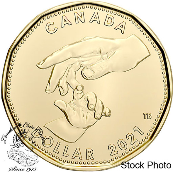 Canada: 2021 $1 Baby Hand Coin