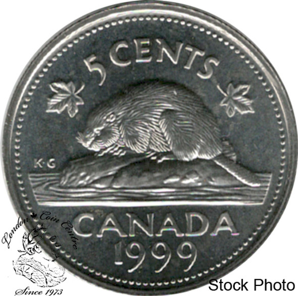 Canada: 1999P 5 Cent Proof Like