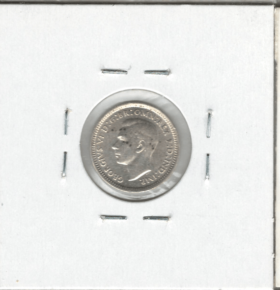 Australia: 1942S Silver 3 Pence