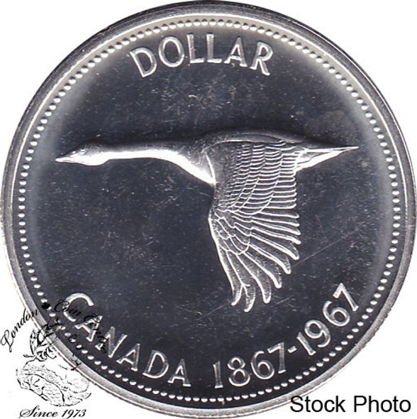 Canada: 1967 $1 Canadian Goose Proof Like