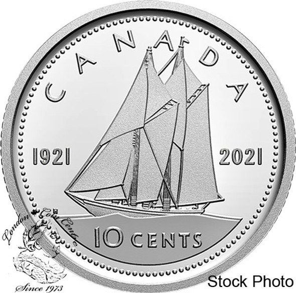 Canada: 2021 10 Cents Proof Pure Silver Coin