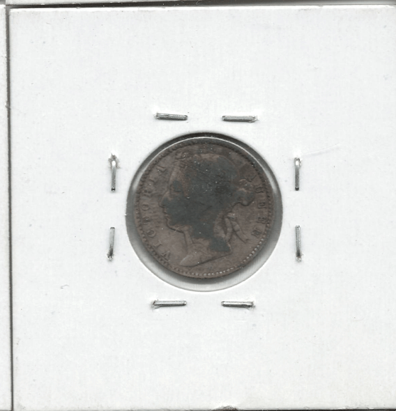 Straits Settlements: 1884 10 Cents Cross 4 Straits Settlements: 1884 10 Cents Cross 4