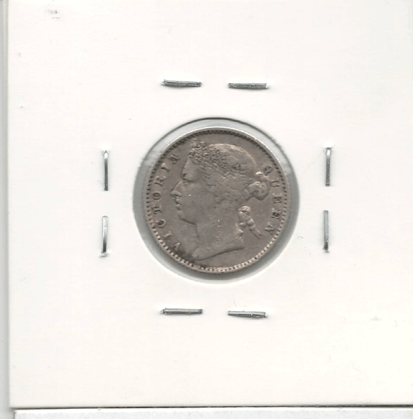 Straits Settlements: 1884 10 Cents Straits Settlements: 1884 10 Cents