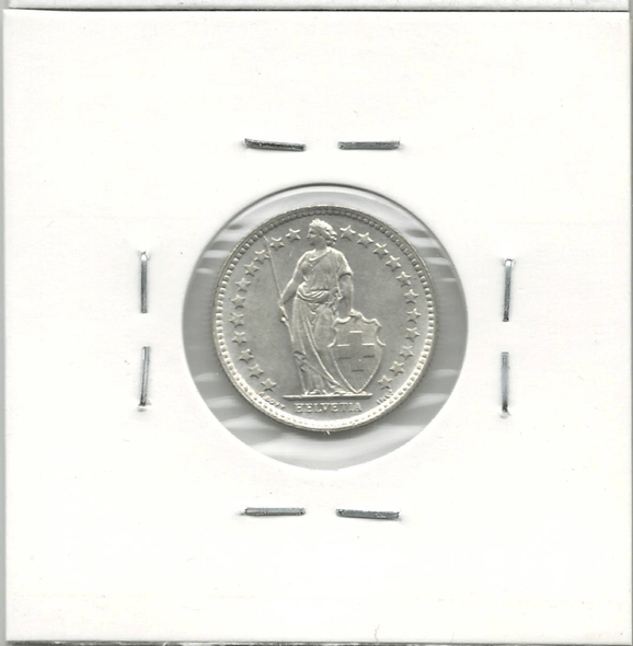 Switzerland: 1959B 1/2 Franken