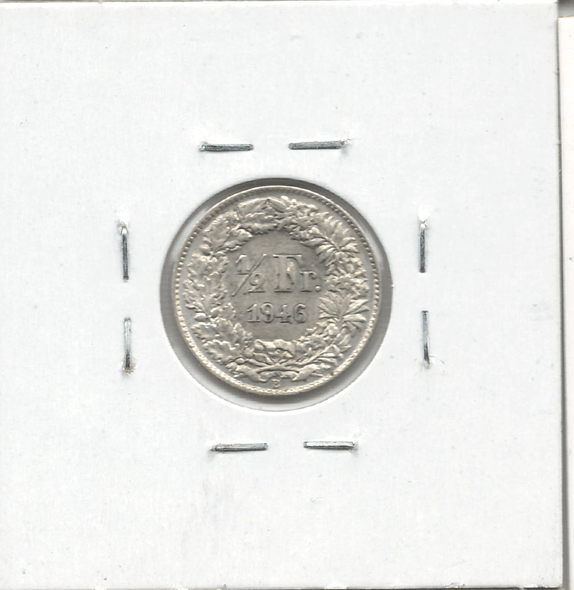 Switzerland: 1946 1/2 Franken