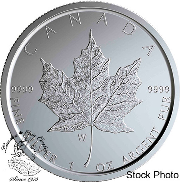 Canada: 2020 $5 W Mint Mark Silver Maple Leaf Pure Silver Coin
