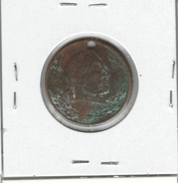 Great Britain: 1890's Token of Esteem George III Great Britain: 1890's Token of Esteem George III