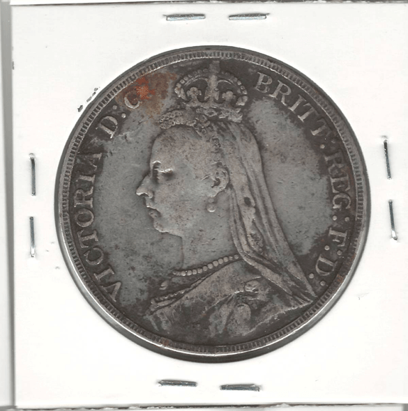 Great Britain: 1890 Crown Lot#2