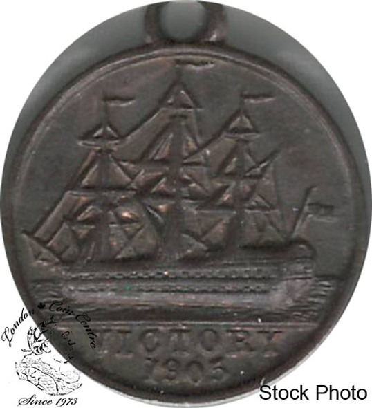 Great Britain: 1905 Nelson Centenary Medal Pendant Great Britain: 1905 Nelson Centenary Medal Pendant