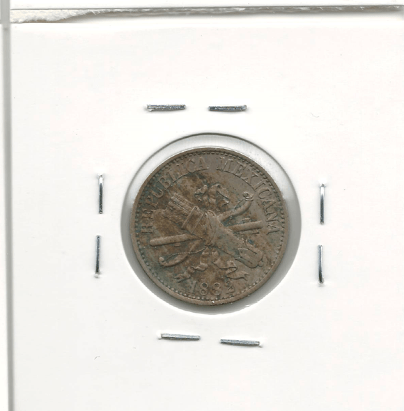 Mexico: 1882 5 Centavos