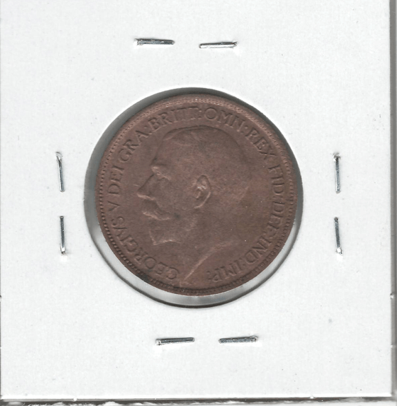 Great Britain: 1918 1/2 Penny Lot#2