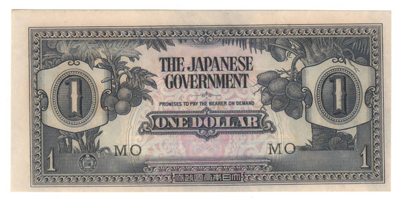 Japanese Malaya: 1942 - 1944 1 Dollar