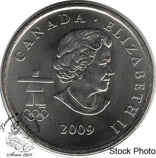 Canada: 2009 25 Cent Speedskating BU