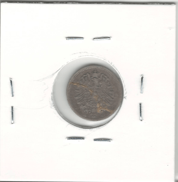 Germany: 1874 Silver 20 Pfennig