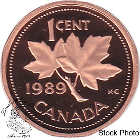 Canada: 1989 1 Cent Proof