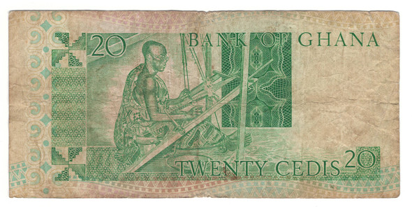 Ghana: 1982 20 Cedis Banknote