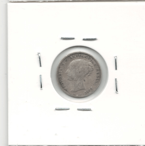 Great Britain: 1874 Silver 3 Pence