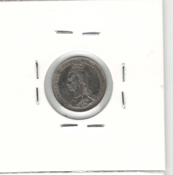 Great Britain: 1887 Silver 3 Pence KM#758 Great Britain: 1887 Silver 3 Pence KM#758