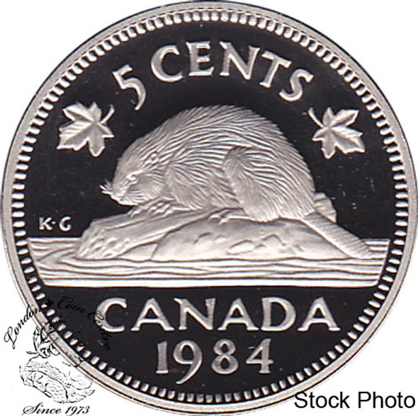 Canada: 1984 5 Cent Proof