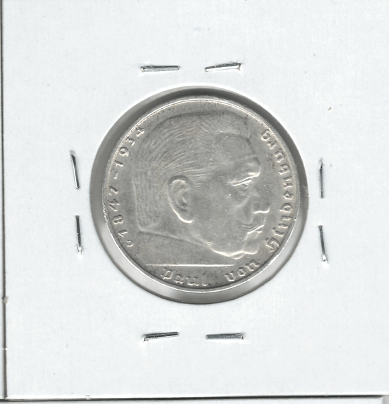 Germany: 1939D 2 Marks