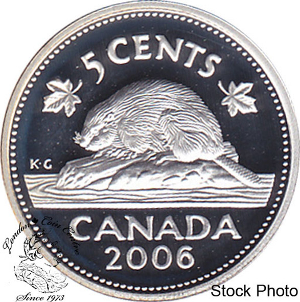Canada: 2006 5 Cent Proof