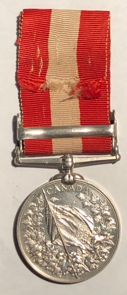 Canada: Fenian Raid Medal 1870 Cpl. H. Hoople 59th Battalion