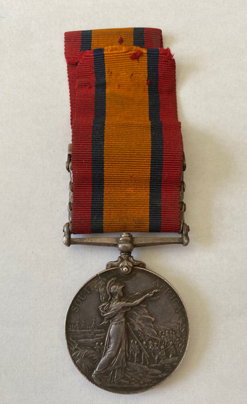 Queens South Africa Medal - 4 Bars -  Corpl. D. Brewer 2nd Batt KORL Regt. 