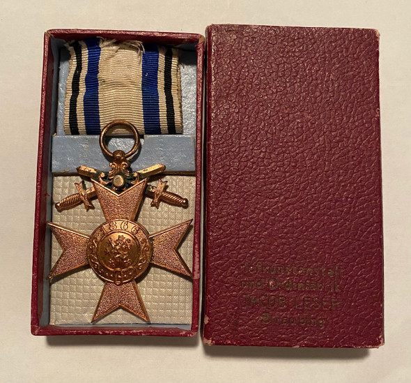 A Bavarian Military Merit Cross With Swords 3rd Class