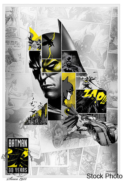 Niue: 2019 Batman 80th Anniversary 5 Gram Pure Silver Coin Note Niue: 2019 Batman 80th Anniversary 5 Gram Pure Silver Coin Note