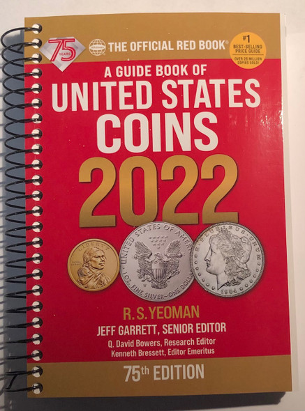 2022 The Official Red Book - A Guide Book of United States Coins