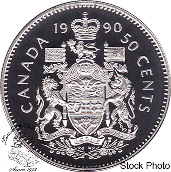 Canada: 1990 50 Cent Proof