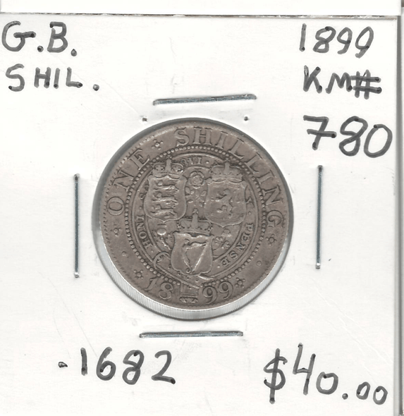 Great Britain: 1899 Shilling