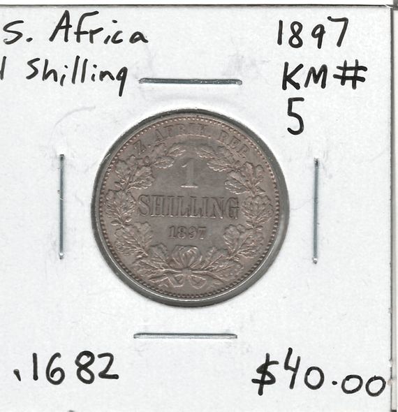 South Africa: 1897 1 Shilling