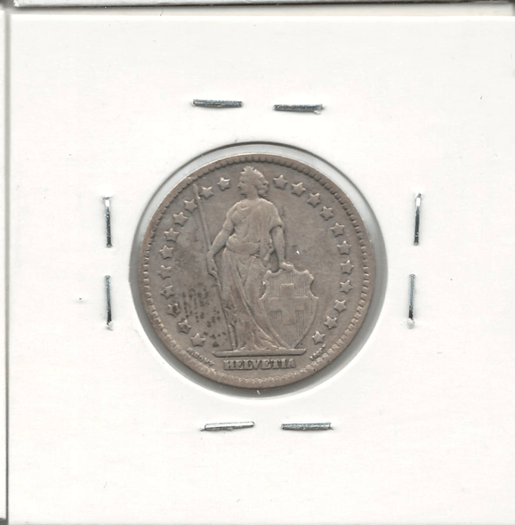 Switzerland: 1916 1 Franc