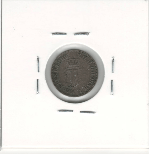 Germany: Mecklenburg - Schwerin: 1861A 1/48 Thaler Germany: Mecklenburg - Schwerin: 1861A 1/48 Thaler