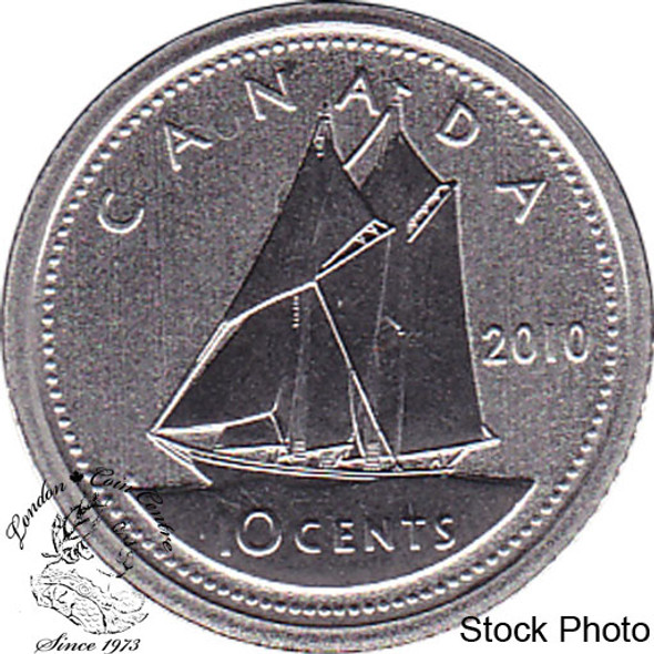 Canada: 2010 10 Cent Specimen